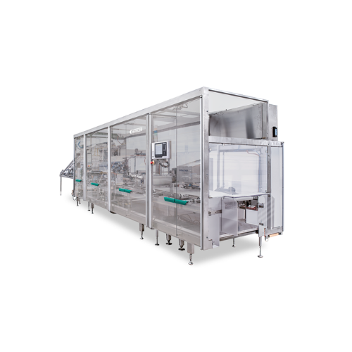 Hollow wafer film-spreading machine for confectionery