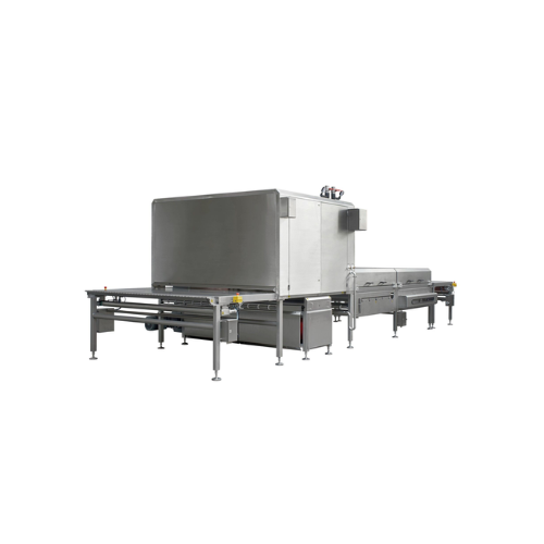 High-efficiency cooling tunnel for confectionery production