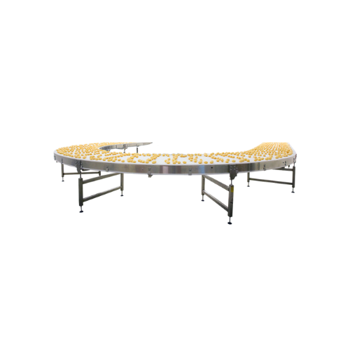 Cooling conveyor for baked goods