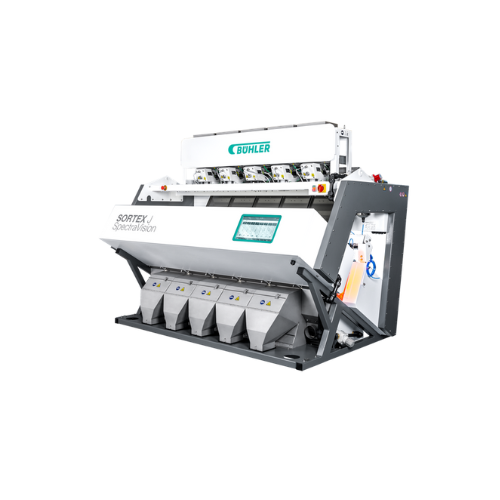 Optical sorter for grains, seeds, and plastics