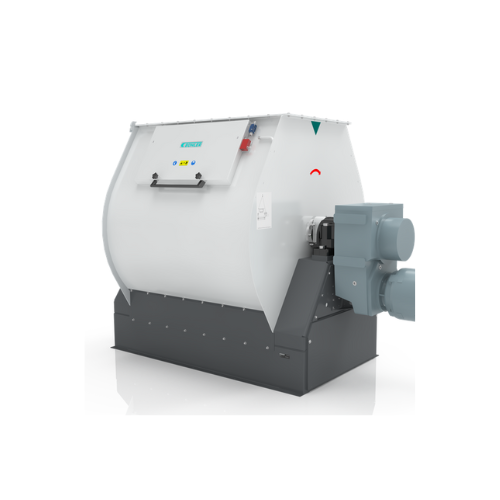 Batch mixer for animal feed