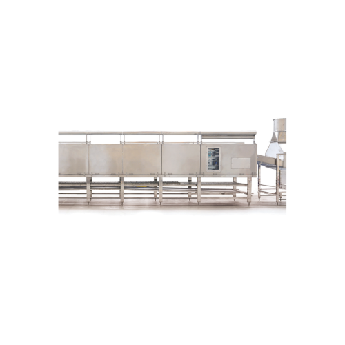 Industrial steaming unit for noodles