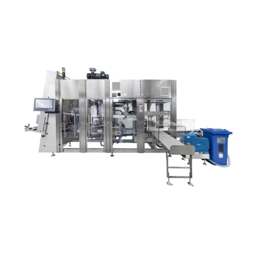 Case packer for wraparound and tray cartons