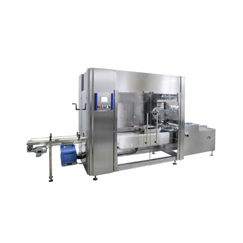 Sleeving machine for product presentation