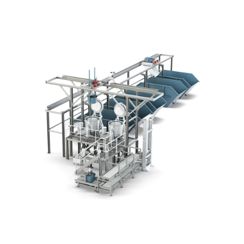 Modular system for metal chip de-oiling