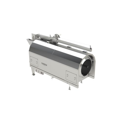 Industrial coating drum for breakfast cereals