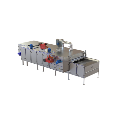 Coating dryers for breakfast cereal production