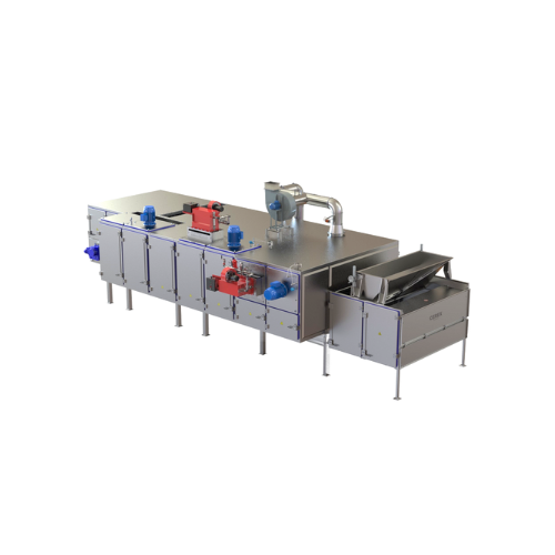 Nut and seed roaster for snack production