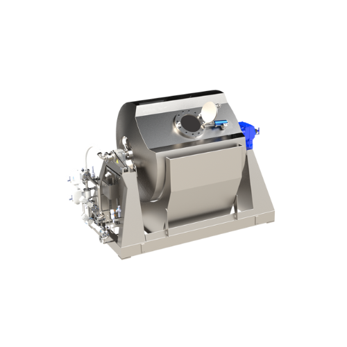 Rotary cooker for uniform steam heating in cereals production
