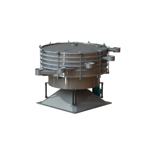 Industrial screeners for grain product processing