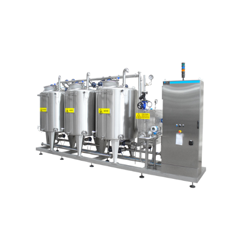 Cleaning-in-place system for oils and fats