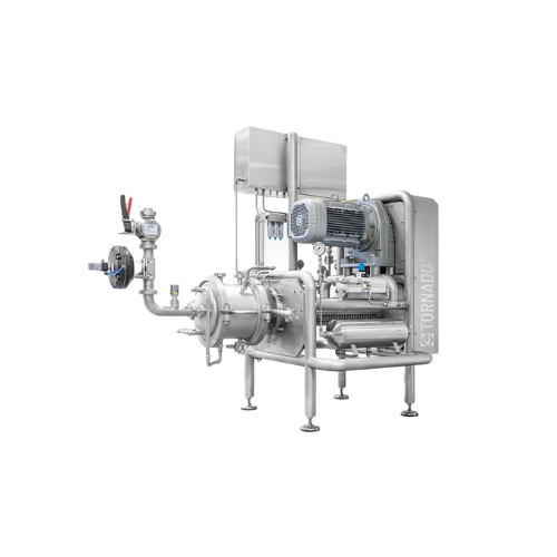 Continuous aeration system for confectionary and bakery products