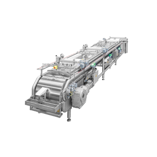 Industrial chocolate tempering belt