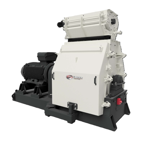 Industrial hammermill for size reduction