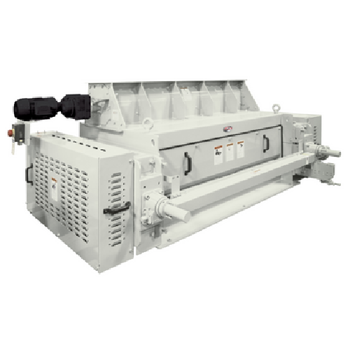 High-capacity pellet crumbler