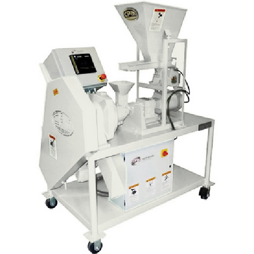 Laboratory pellet press for testing and formulation