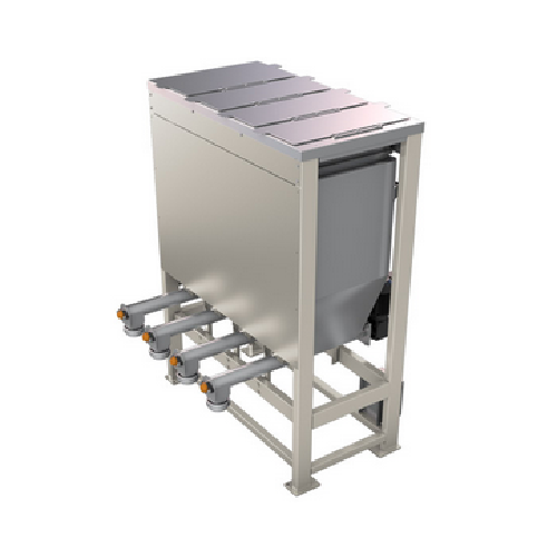 Loss-in-weight scale for micro ingredient batching