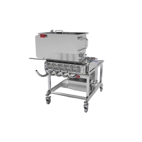 Automatic piston fillers for liquid products