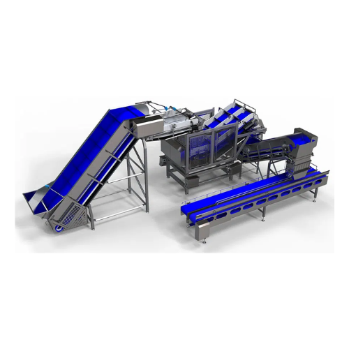 Industrial weighing and batching system for meat, poultry and seafood