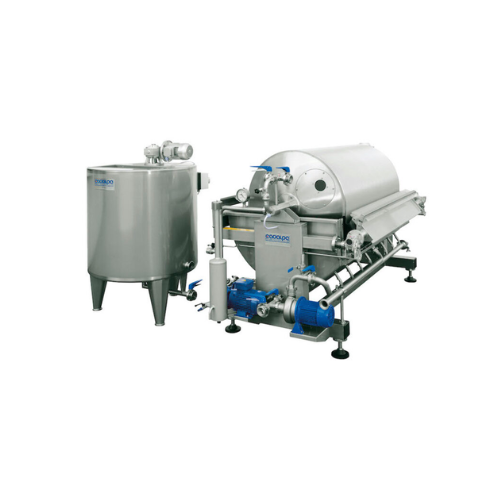 Rotary vacuum filter for wine filtration