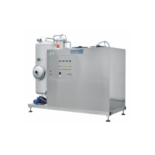 Heat pump vacuum concentrator for must concentration