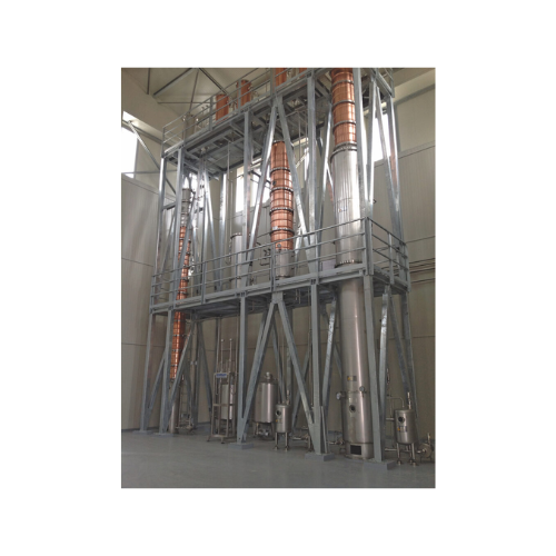 Continuous distillation columns for spirits production