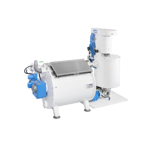 Chocolate processing unit for mixing, grinding, and conching