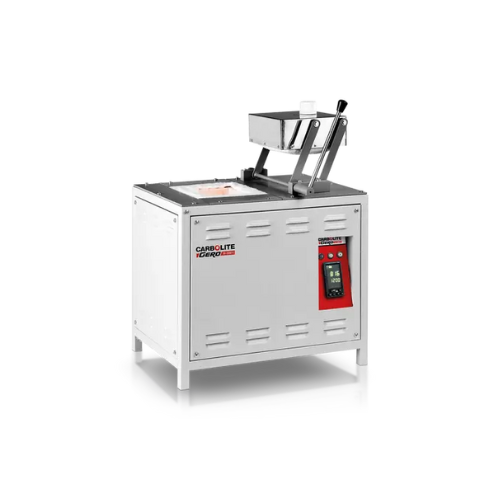 Top loading chamber furnace for tall crucibles