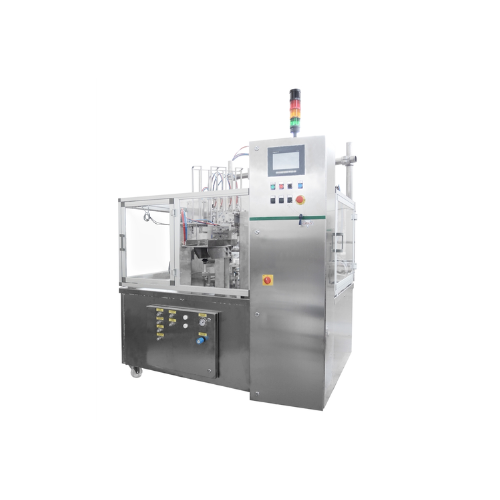 Rotary filling solutions for ice cream cups and cones