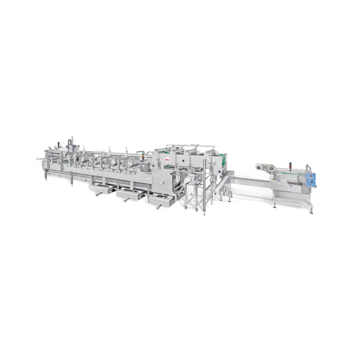 Linear mould system for ice cream production