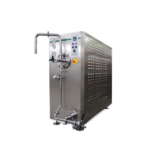 Piston pump continuous ice cream freezer