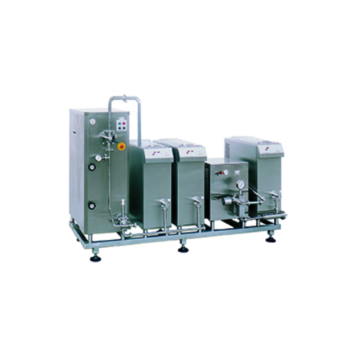 Pilot plant for ice cream production