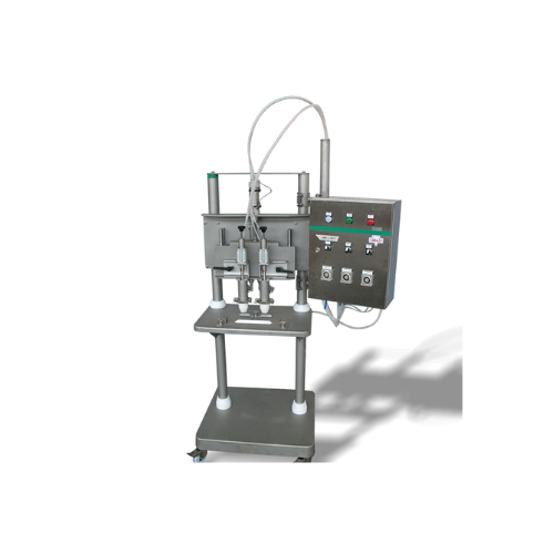Semi-automatic dosing table for ice cream cups and bulks