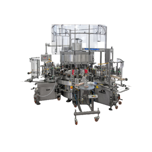 Combined wet glue and self-adhesive labeling system