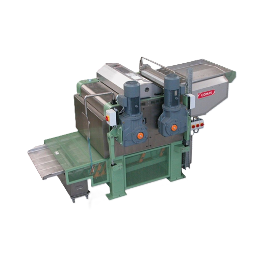 Tobacco stem flattening system