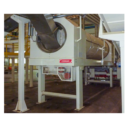 Tobacco stem conditioning cylinder