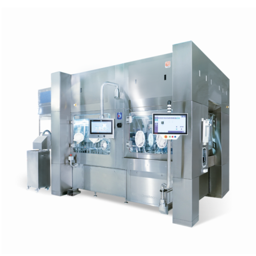 Rotary filling system for Rtu vials in pharma production