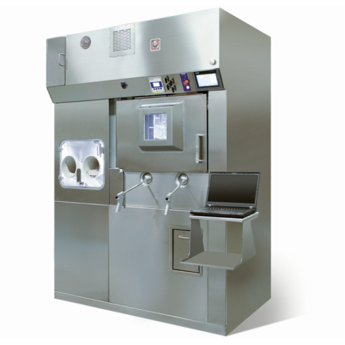 Shielded isolators for radiopharmaceutical dispensing