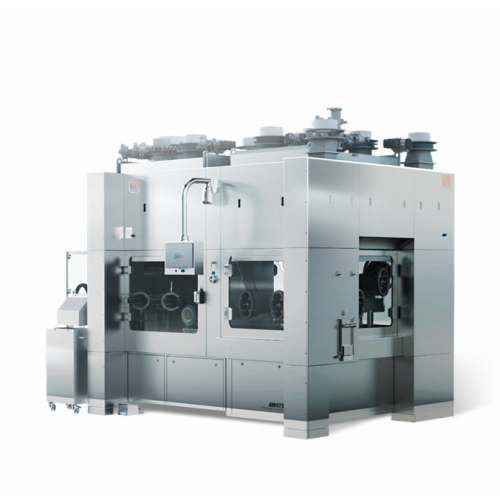 Sterile robotic filling for ready-to-use vials and syringes