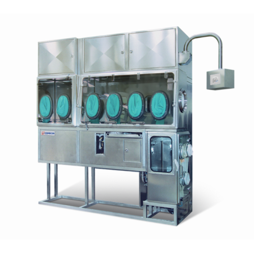 Isolators for safe Hapi transfer and dispensing