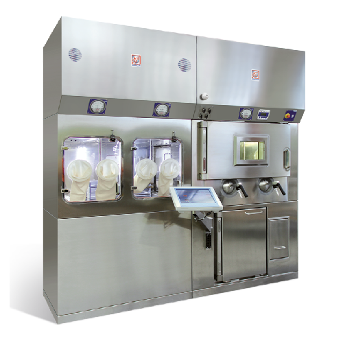 Radiopharmaceuticals dispensing isolator