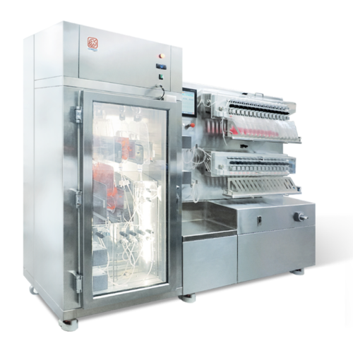 Semi-automatic filling system for cell and gene therapy