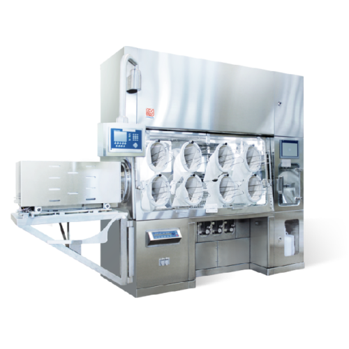 Cell & gene therapy isolator with integrated incubation