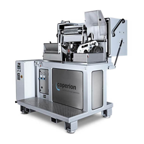 Industrial strand pelletizer for polymer processing