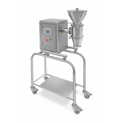 Laboratory cone mill for even grinding