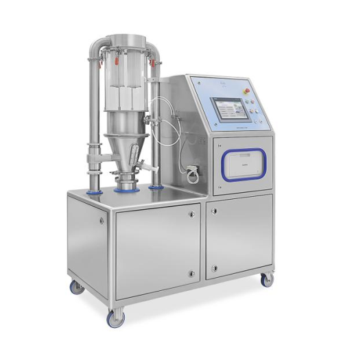 Laboratory fluid bed dryer for pharmaceutical granulation