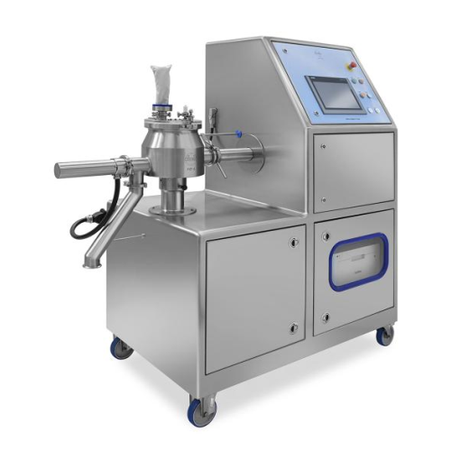 Laboratory high shear mixer for wet mixing and granulation