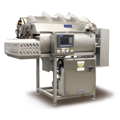 Vacuum massager for whole muscle meat processing