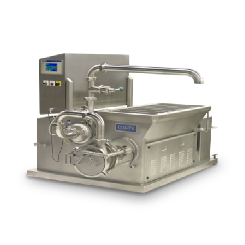 Compact food emulsion and reduction system