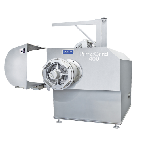 Frozen meat grinder for industrial food processing